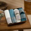 Verena Cream & Blue